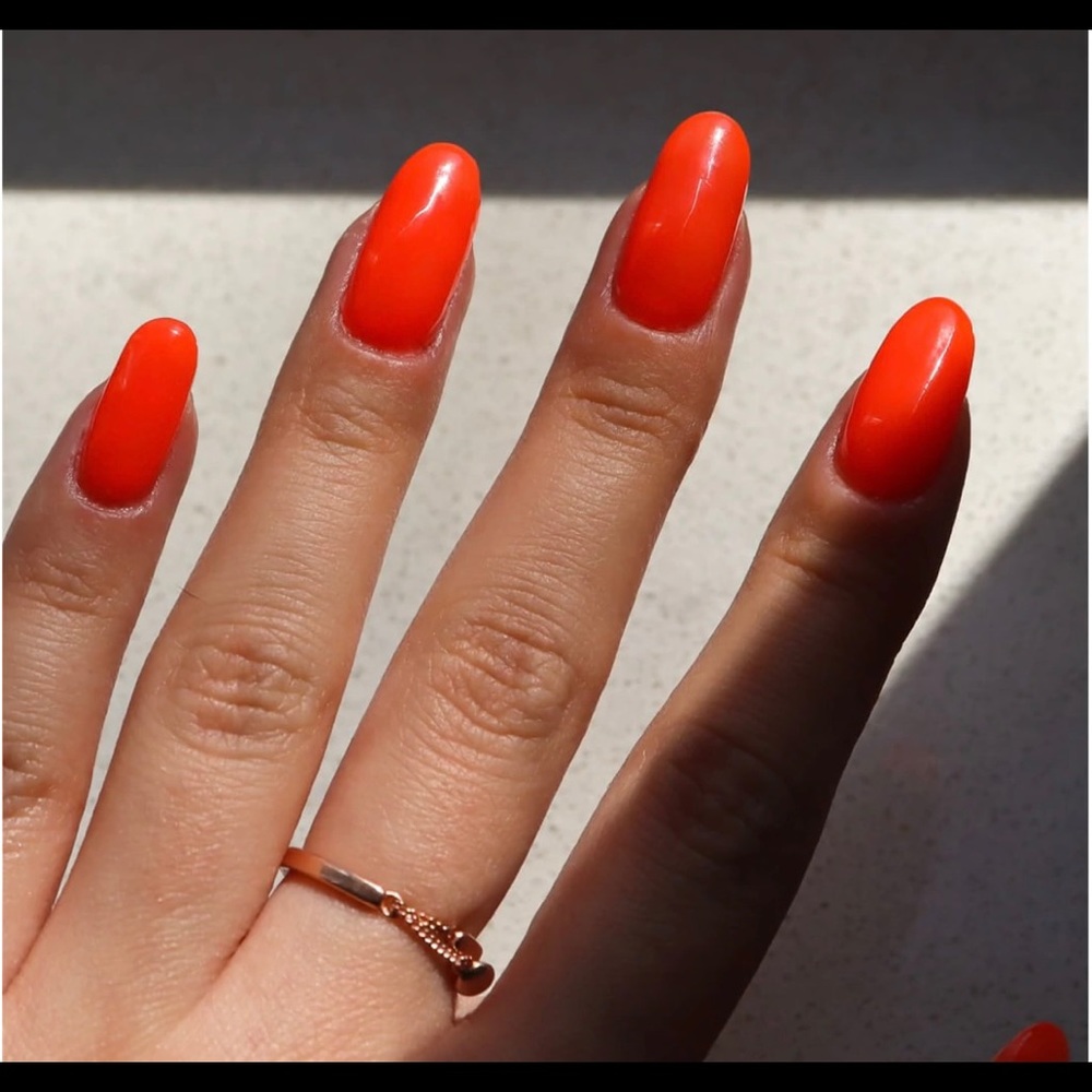 Nailboo Nail Dip Powder Color Sunset Star Orange